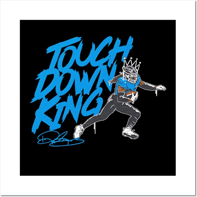 Derrick Henry Touchdown King Wall Art by Chunta_Design